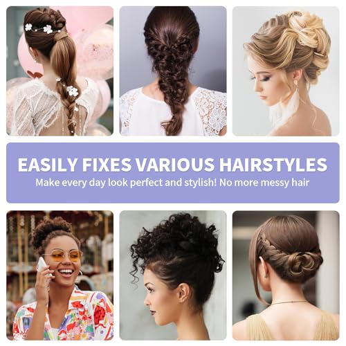 Mia Klein U Shaped Hair Pins - 250 Count for Updos & Buns