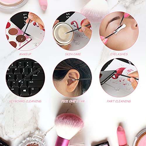 G2PLUS 500PCS Disposable Micro Applicators for Makeup & Care