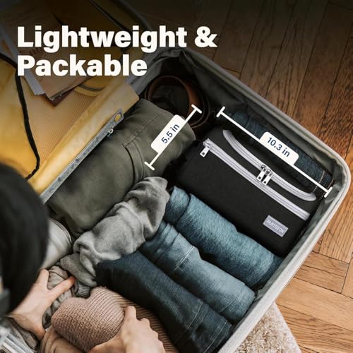 Emissary Hanging Travel Toiletry Bag for Men - Waterproof Dopp Kit