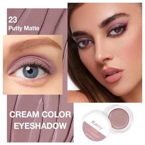 evpct Matte Cream Eyeshadow Palette - Pigmented & Waterproof
