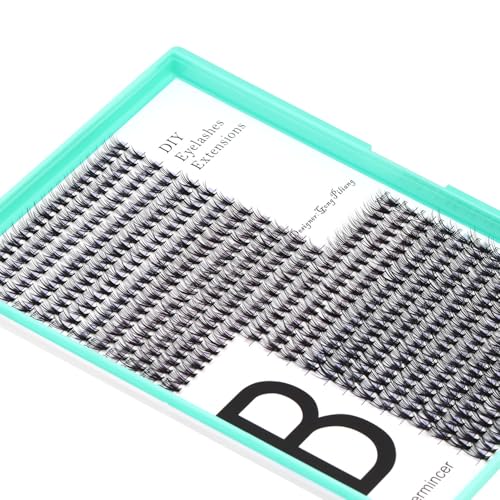Bodermincer 20D Lash Clusters C Curl 8-10-12mm Mixed 500pcs