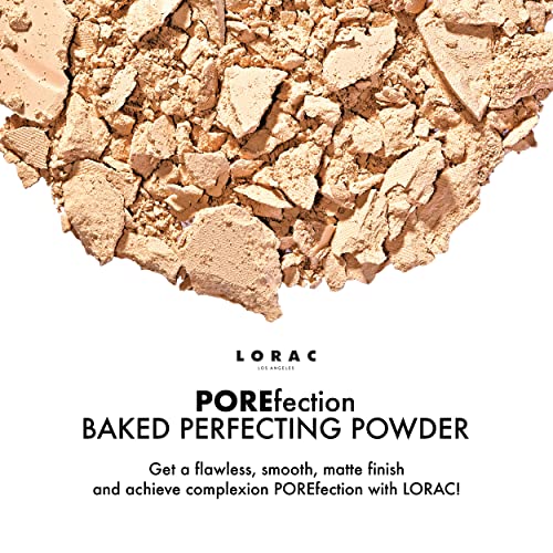 LORAC POREfection Baked Perfecting Setting Powder, Medium | Powder Foundation Makeup | Setting Powder