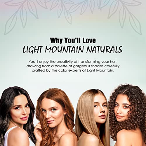 Light Mountain Natural Henna Hair Color & Conditioner – Red