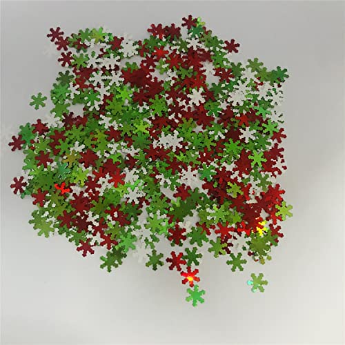 10 Grams/Pack - Christmas Holiday Snowflake Tree Mixes Series Glitter - Festival Rave Beauty Makeup Face Body Nail Art Craft Tumbler Decoration CH116