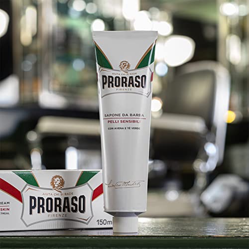 Proraso Shaving Cream, Sensitive Skin, 5.2 Oz, 1 Count