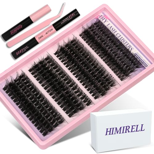280Pcs Wispy Lash Clusters Kit - DIY Eyelash Extensions with Tools