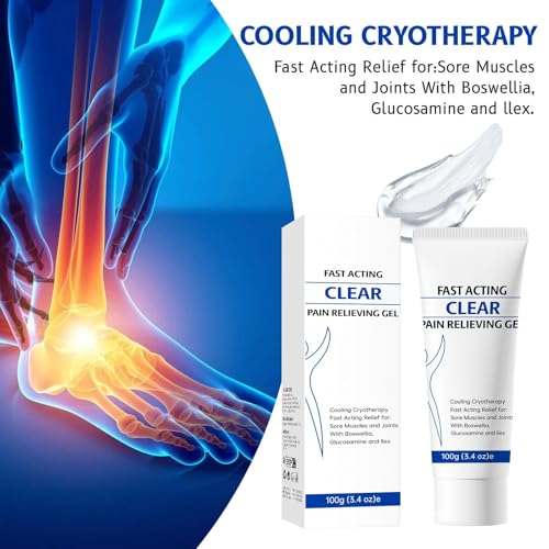 Soothing Cooling Gel ? 2 Pack ? Refreshing Cooling Sensation for Post-Workout Comfort ? Lightweight, Quick-Absorbing Body Gel for Active Women & Men