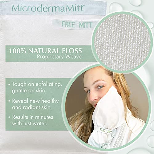 MicrodermaMitt Ultra Head To Toe At Home Spa Treatment 3-Piece Exfoliating Set