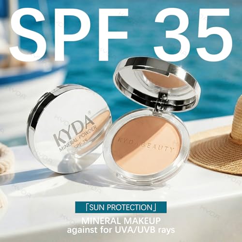 KYDA Mineral Pressed Powder Foundation SPF 35 Medium