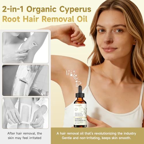 Cyperus Rotundus Oil - Natural Hair Removal & Inhibition Oil