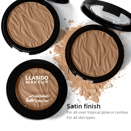 Butter Bronzing Powder - Vegan Pressed Makeup Setting Powder