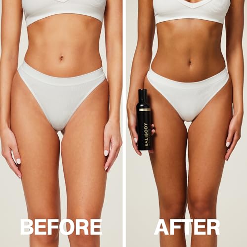 Bali Body Ultra Dark 1 Hour Express Self Tan + Mitt Bundle | Quick Drying Tanning Foam for All Skin Types, Streak-Free Customizable Tanner + Reusable Stain-Free Tan Applicator | Vegan & Cruelty-Free
