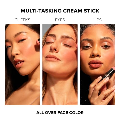 Nudestix Sunkissed Blush & Bronze 3-Piece Mini Kit ? Matte Cream Makeup Sticks for Cheeks, Eyes & Lips | Includes Sunkissed Shade, Travel-Friendly & Vegan | Limited Edition Glow Set