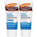 Palmer's Cocoa Butter Foot Magic Scrub & Cream Set for Dry Heels (2 x 2.1 oz)