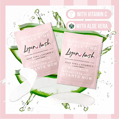 100 Pairs Eyelash Extension Under Eye Gel Pads, Lint Free
