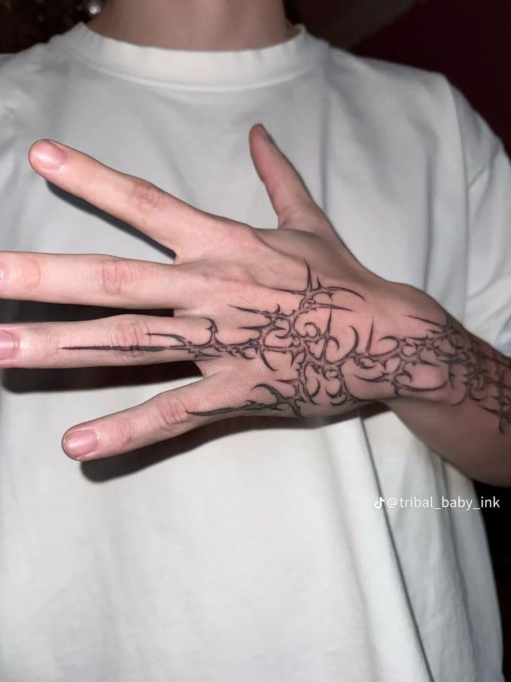 Cybersigilism Y2K Temporary Tattoos - 5 Sheets Edgy Gothic Designs