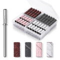 Makartt Nail Drill Bits Sanding Bands 100Pc Set 80/120/180/240 Grit