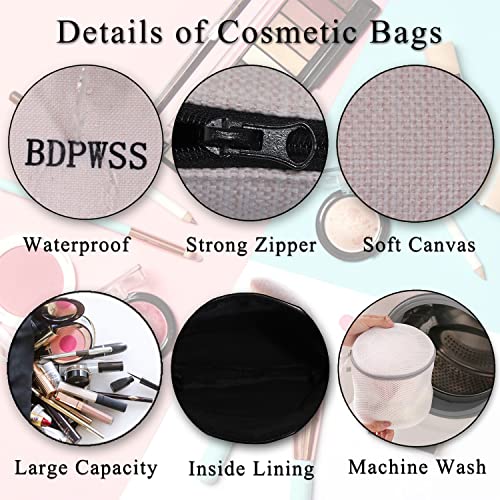 BDPWSS Horror Movie Makeup Bag Horror Movie Characters Gift Life Is Full Of Important Choices Horror Movie Fans Gift (Life Full Of Choices)