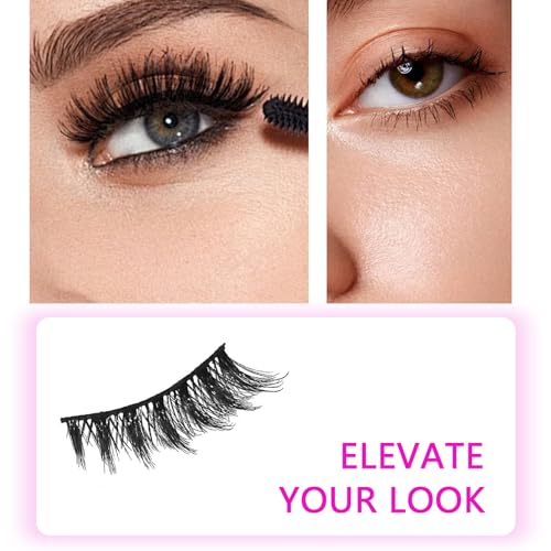 20 Pairs 5D Wispy Cat Eye Faux Mink False Eyelashes