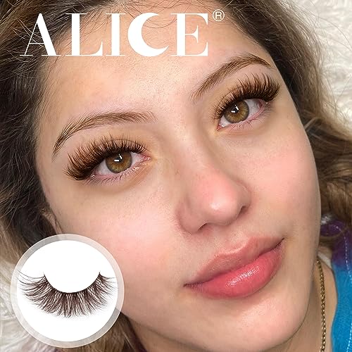 Brown Lashes Natural Look False Eyelashes 8 Pairs