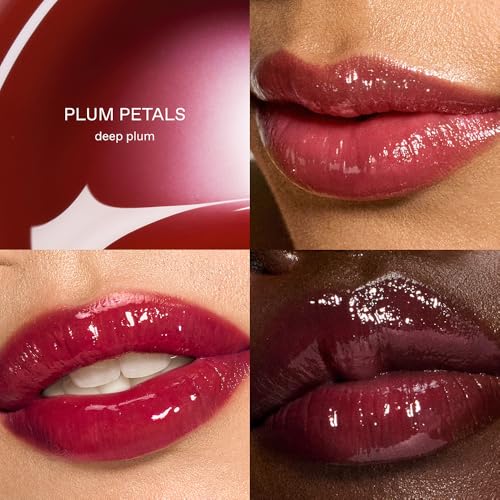 r.e.m. beauty Wicked: For Good | Poppy Plumping Lip Gloss | Instant Plumping Effect for Hydrated, Softer and Smoother Lips | Silky, Non-Sticky Feel | 0.34 Fl Oz