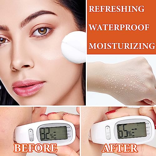 Oil Control Loose Face Powder with Puff, Translucent Setting Powder
