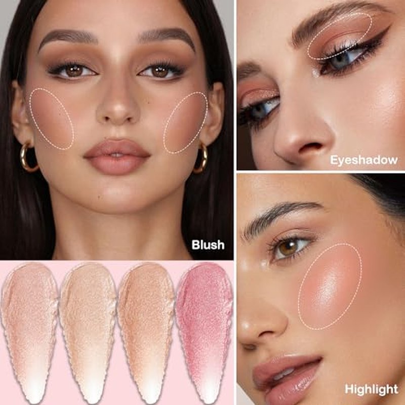 7-Color Baked Face & Eye Palette – All-in-1 Makeup Compact