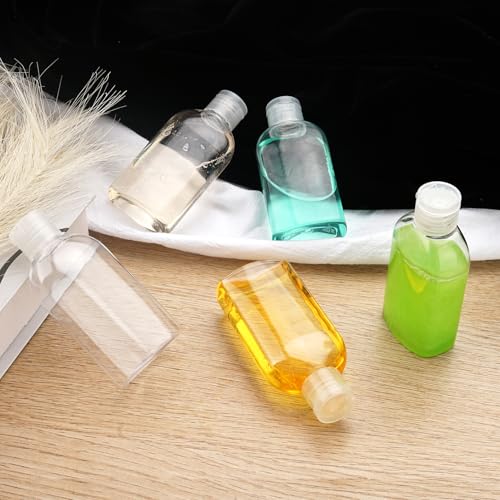 Cosywell 5Pc 3.4oz TSA Approved Travel Bottles with Flip Caps