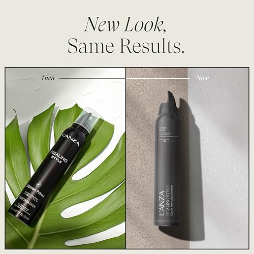 L'ANZA Healing Style Design Foam - Lightweight Mousse for Volume & Control