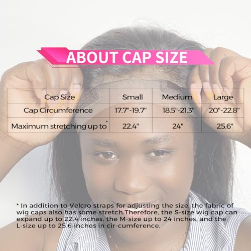 Labhairs Wig Cap with Grip Band - Glueless Lace Front Wig Hold