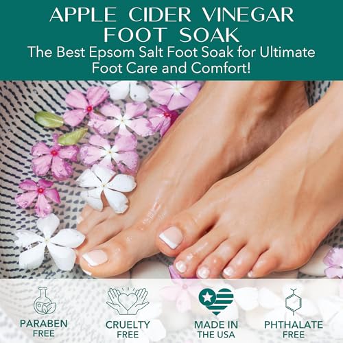 Laki Naturals Apple Cider Vinegar Foot Soak - Mint & Eucalyptus (10 oz)