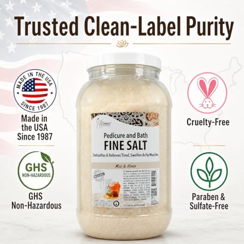 SPA REDI Professional Pedicure Foot Soak - Milk & Honey Whirlpool Safe - 128 oz