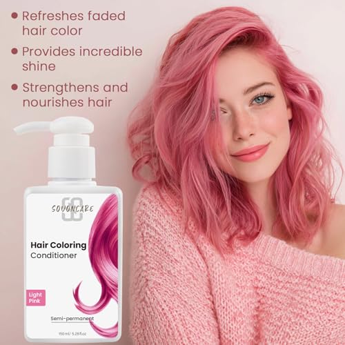 Pink Hair Color Depositing Conditioner Mask 5.28 oz
