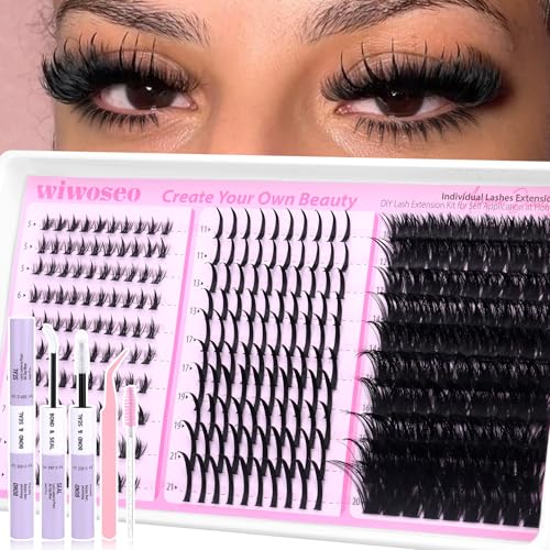 Bottom Lash Clusters with Spikes - DIY Eyelash Extensions Kit