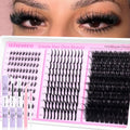Bottom Lash Clusters with Spikes - DIY Eyelash Extensions Kit