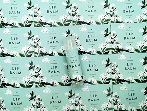 Homemade Skincare Labels Stickers for Lip Balm & Candles 20pcs