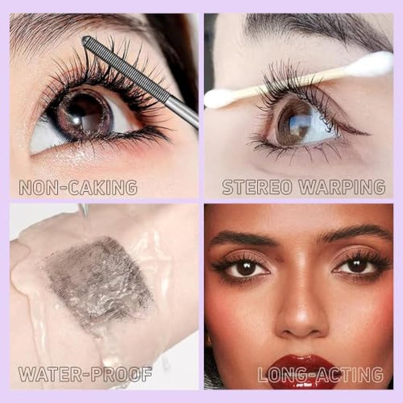 Iron Wand Waterproof Mascara | 3D Volume Curl | Buildable Tubing Formula