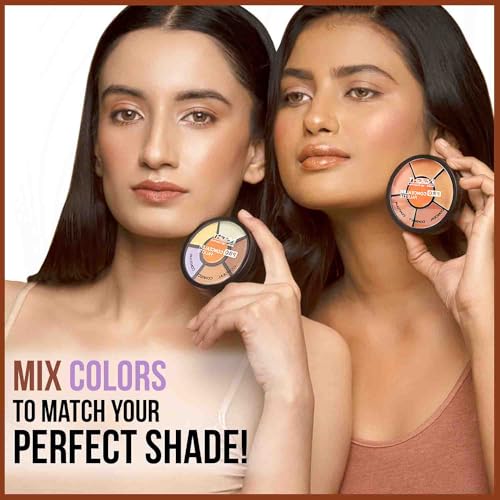 Insight Pro Concealer Palette - 6 Shades, Waterproof & Crease-Resistant