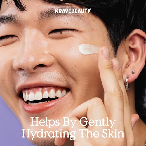KraveBeauty Great Barrier Relief Serum for Dry or Sensitive Skin, Hydrates and Repairs the Skin Barrier, Soothing Facial Serum with Ceramides & Niacinamide, Fragrance Free, 100 mL