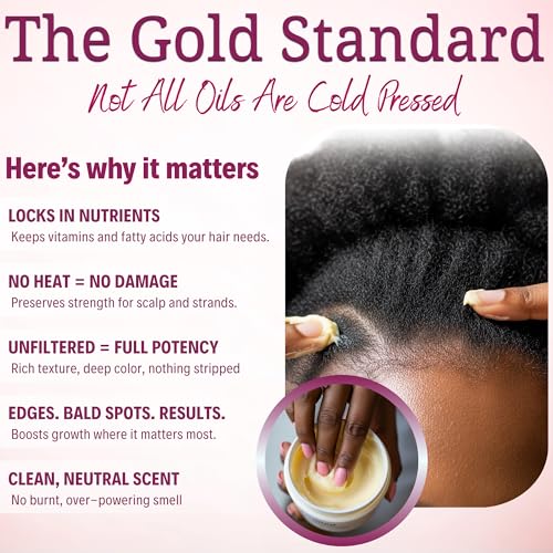 Batana Oil for 4C Hair Growth & Edges | 100% Pure