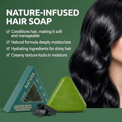 Usman Grass Shampoo Bar for Hair Growth & Thickening 120g