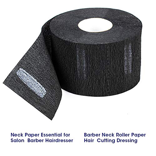 Disposable Paper Neck Strips for Hair Salon - 5 Rolls
