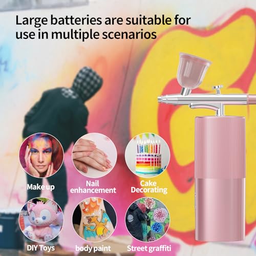 Airbrush Kit with USB Charging & 0.3mm Nozzle