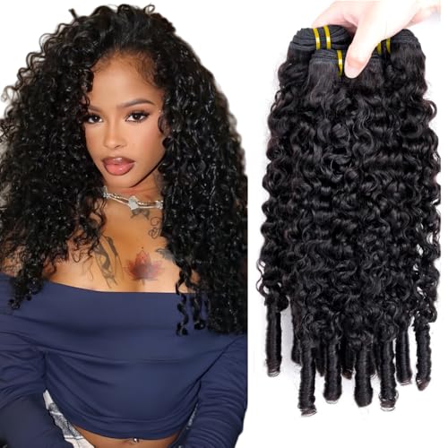 Burmese Curly Human Hair Bundles 24 26 28 Inch