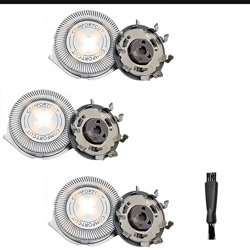 SH30 Replacement Heads for Philips Norelco Series 3000, 2000, 1000 Shavers and S738 Click and Style,sh30 shaving head replacement 3-pack
