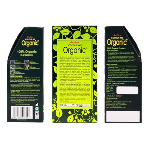 Radico Colour Me Organic Hair Dye - Soft Black