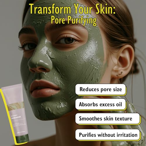 Recovery Mud Mask - Korean Clay Face Mask for Deep Pore Cleansing