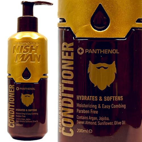 Nishman Beard & Mustache Cream Conditioner 200 ml