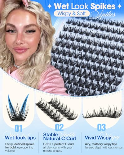 Manga Lash Clusters 9-16mm Wispy Eyelash Extensions