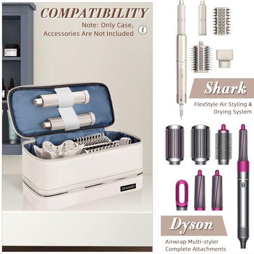 Shark Flexstyle Storage Case – Double Layer Carrying Organizer